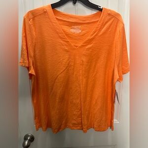 NWT Westbound Vibrant Orange Top 1x